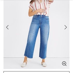 Wide-Leg Crop in Finney Wash